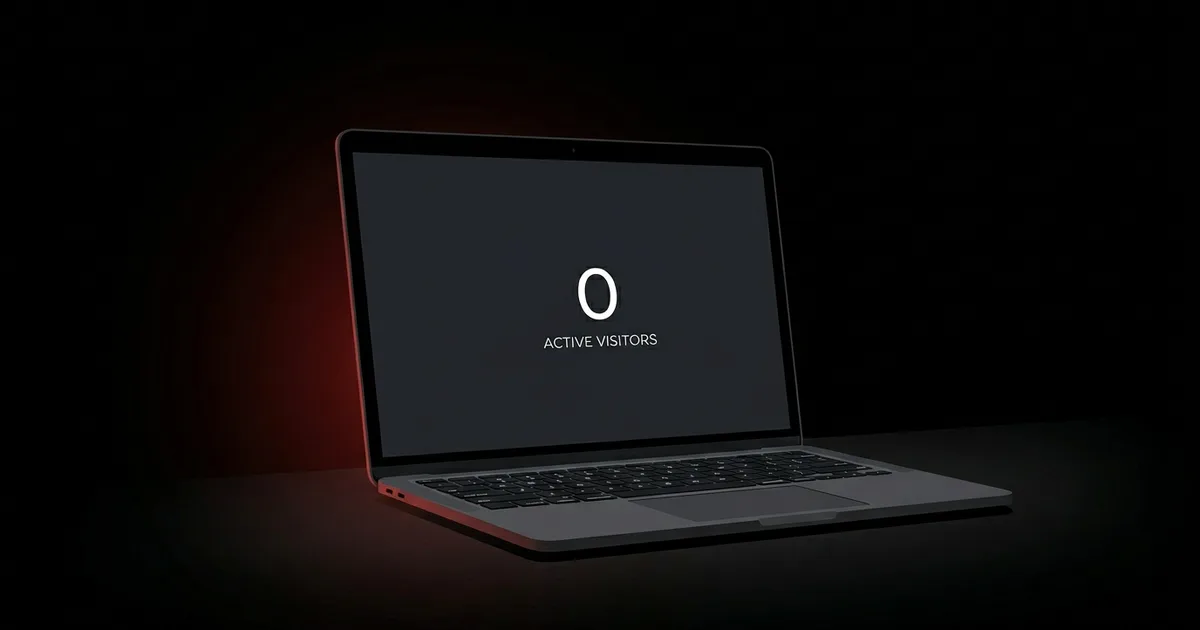 Company website that fails to convert visitors