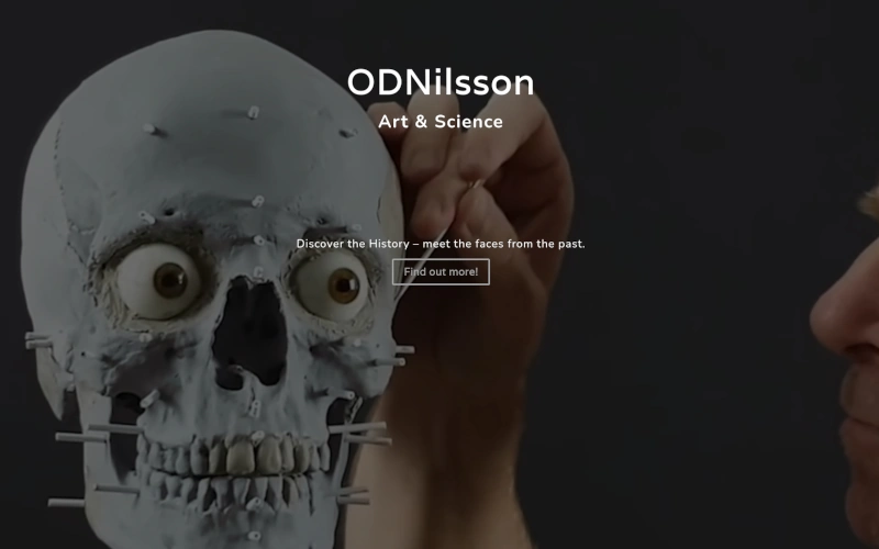OD Nilsson — professional website for facial reconstruction specialist